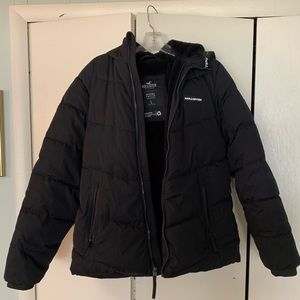 Hollister men’s FAUX FUR-LINED ALL-WEATHER WINTER JACKET